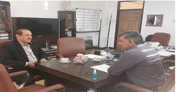 دیدار مدیر کل هواشناسی با رئیس سازمان مدیریت و برنامه ریزی استان کردستان